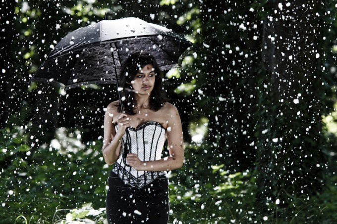 Comme neige au soleil
